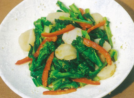 花菜のＸＯ醤炒め